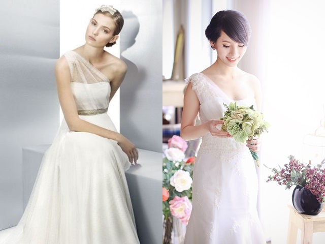 Chọn váy cưới và phụ kiện phù hợp với cô dâu thấp bé 7
